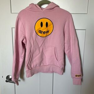 Drew House Hoodie in Pink Justin Bieber Kids Size 10
